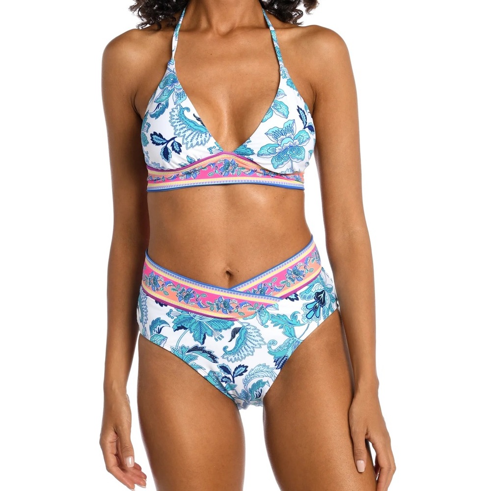 La Blanca Santorini Sun Crossover High-Waist Bottom